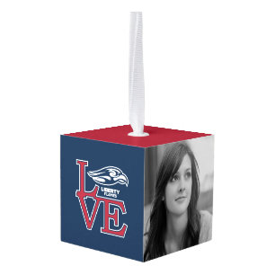 Liberty University Love Cube Ornament