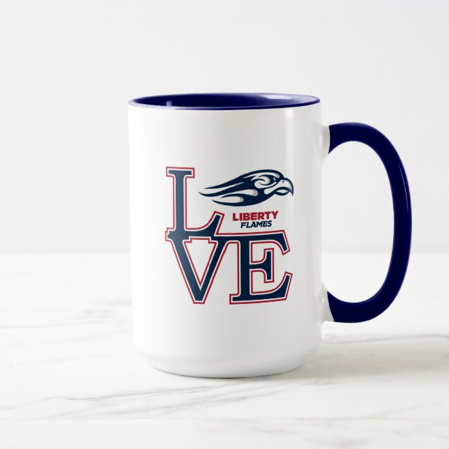 Liberty University Love Mug (Right)