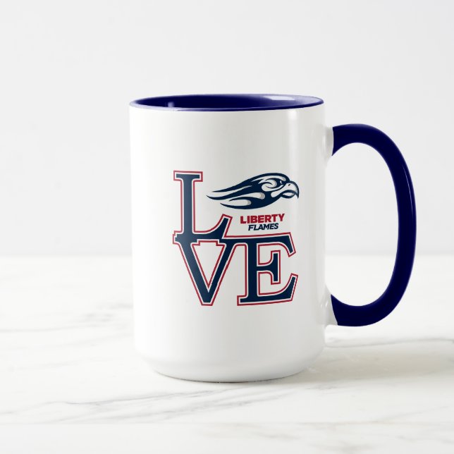 Liberty University Love Mug (Right)
