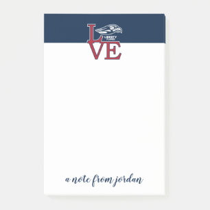 Liberty University Love Post-it Notes