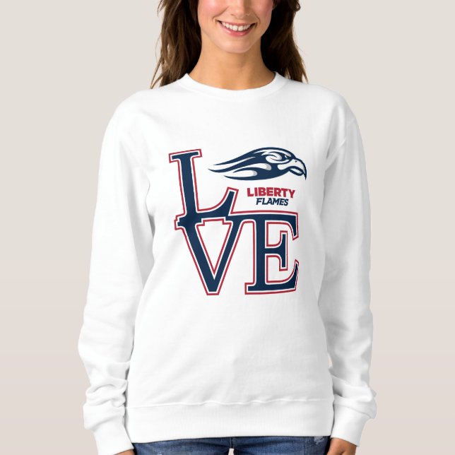 Liberty University Love Sweatshirt (Front)