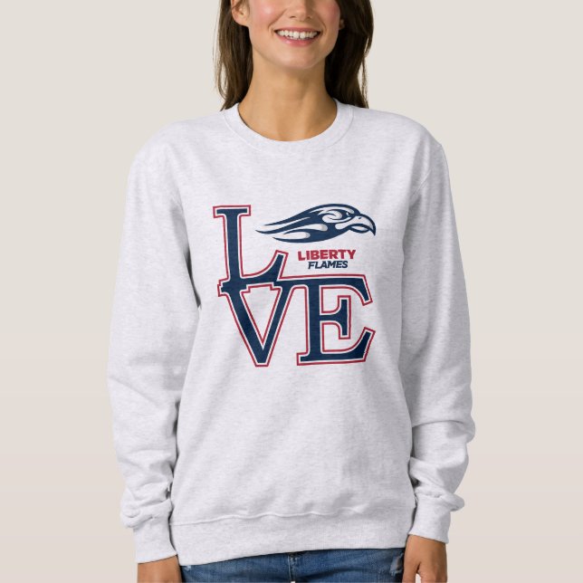Liberty University Love Sweatshirt (Front)