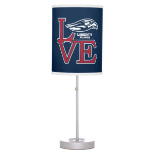 Liberty University Love Table Lamp