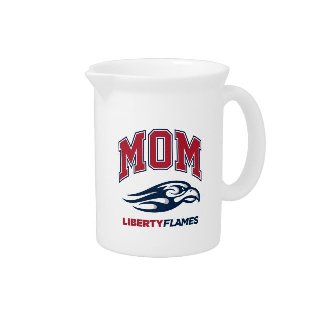 Liberty University Mom Beverage Pitcher (Right)