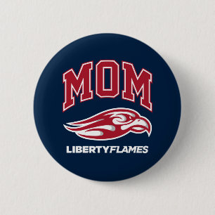 Liberty University Mom Button