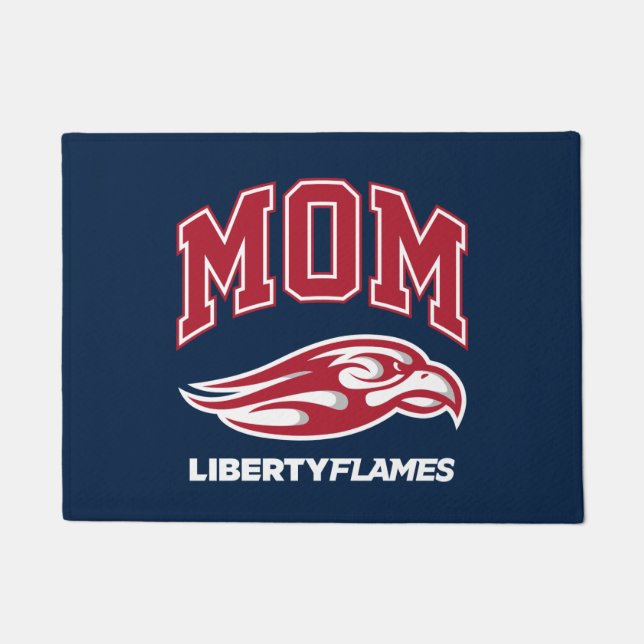 Liberty University Mom Doormat (Front)