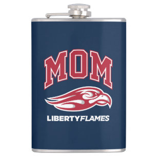 Liberty University Mom Flask