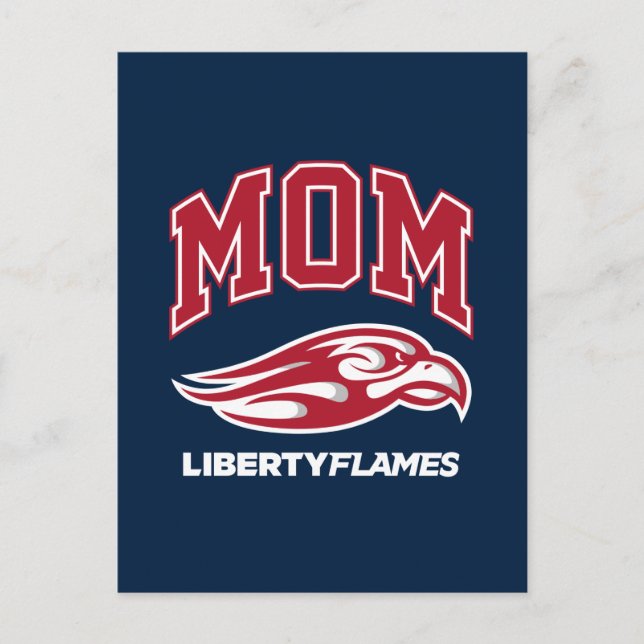 Liberty University Mom Invitation Postcard (Front)