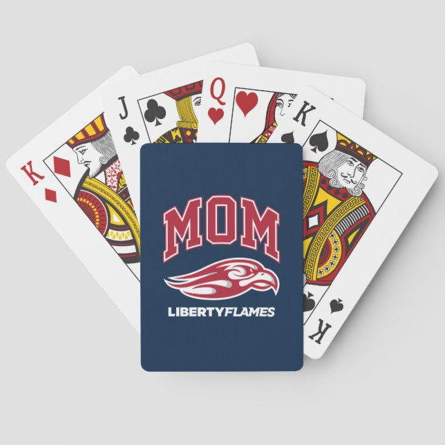 Liberty University Mom Poker Cards (Back)