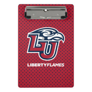 Liberty University Polka Dot Pattern Mini Clipboard