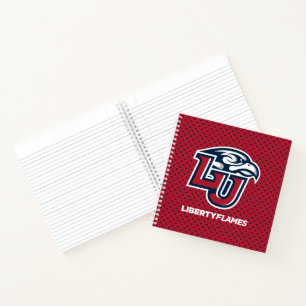 Liberty University Polka Dot Pattern Notebook
