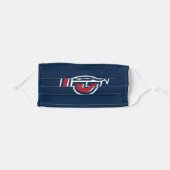 Liberty University Primary Logo Adult Cloth Face Mask (Front, Folded)
