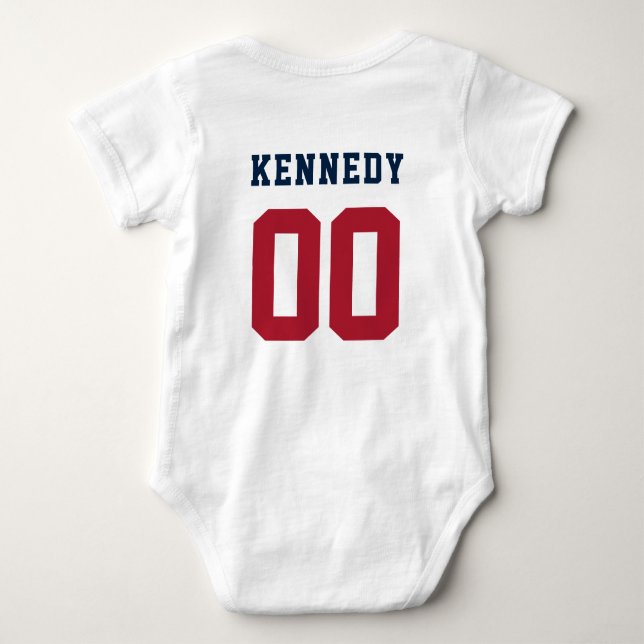 Liberty University Primary Logo Baby Bodysuit (Back)