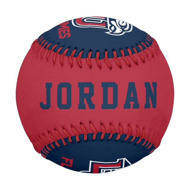 Liberty University Primary Logo Baseball (Back)