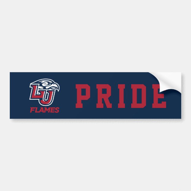 Liberty University Primary Logo Bumper Sticker (Front)