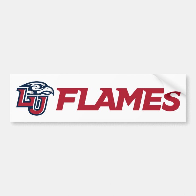 Liberty University Primary Logo Bumper Sticker (Front)