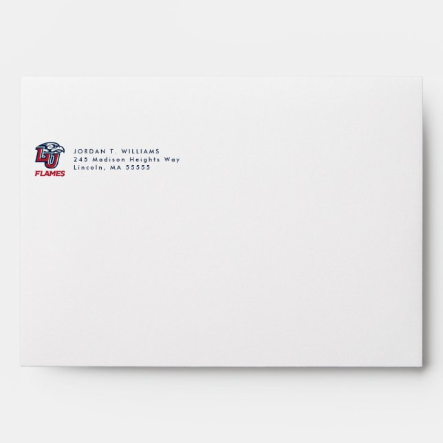 Liberty University Primary Logo Envelope (Front)