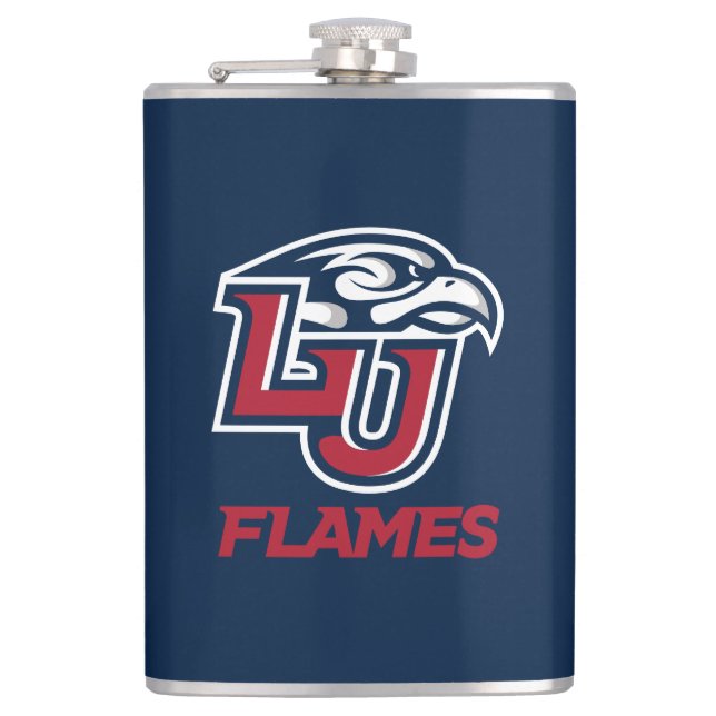 Liberty University Primary Logo Flask (Front)