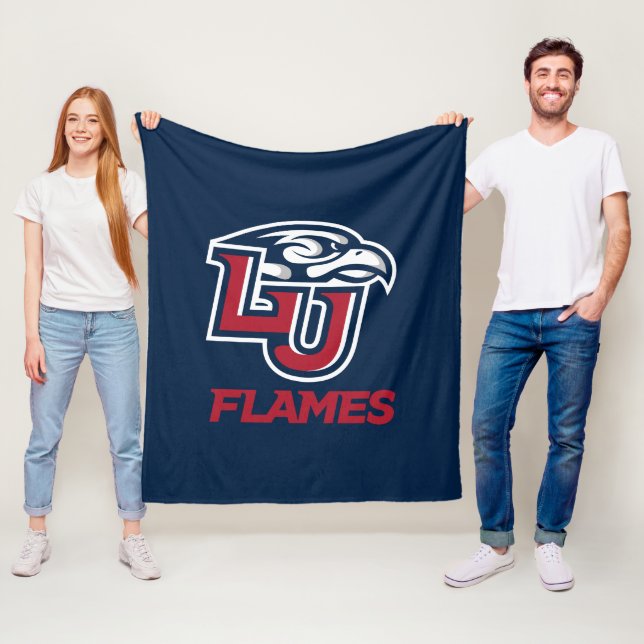 Liberty University Primary Logo Fleece Blanket (In Situ)