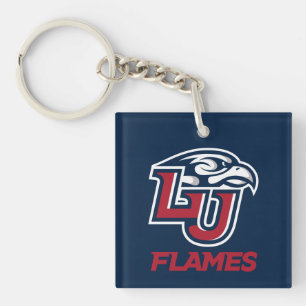 Liberty University Primary Logo Keychain