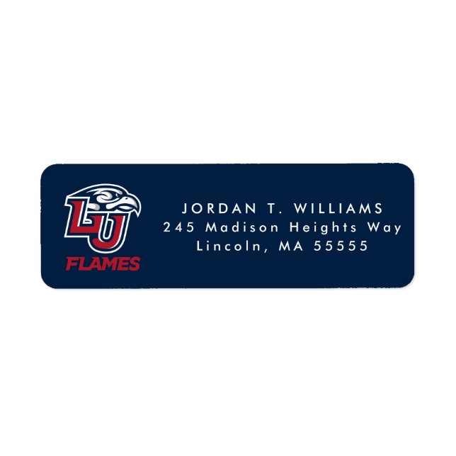 Liberty University Primary Logo Label (Front)