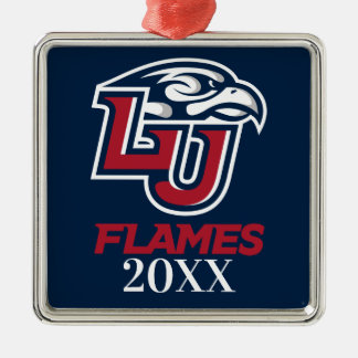 Liberty University Primary Logo Metal Ornament