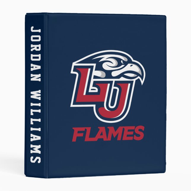 Liberty University Primary Logo Mini Binder (Front/Spine)