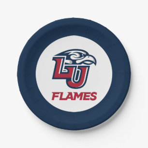 Liberty University Primary Logo Paper Plates