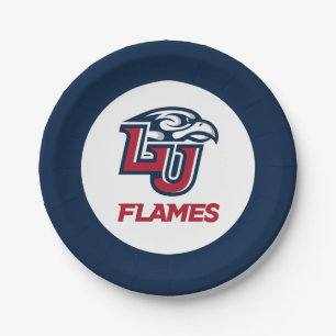 Liberty University Primary Logo Paper Plates