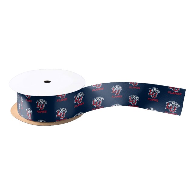 Liberty University Primary Logo Satin Ribbon (Spool)