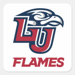 Liberty University Primary Logo Square Sticker