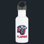 Liberty University Primary Logo Stainless Steel Water Bottle<br><div class="desc">Check out these Liberty University designs! Show off your Flames pride with these new University products. These make the perfect gifts for the University student,  alumni,  family,  friend or fan in your life. All of these Zazzle products are customizable with your name,  class year,  or club. Go Flames!</div>