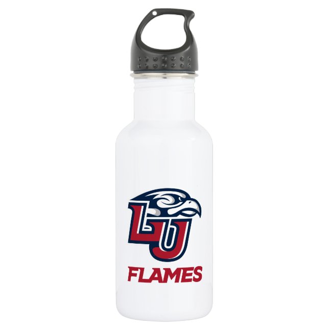Liberty University Primary Logo Stainless Steel Water Bottle (Front)