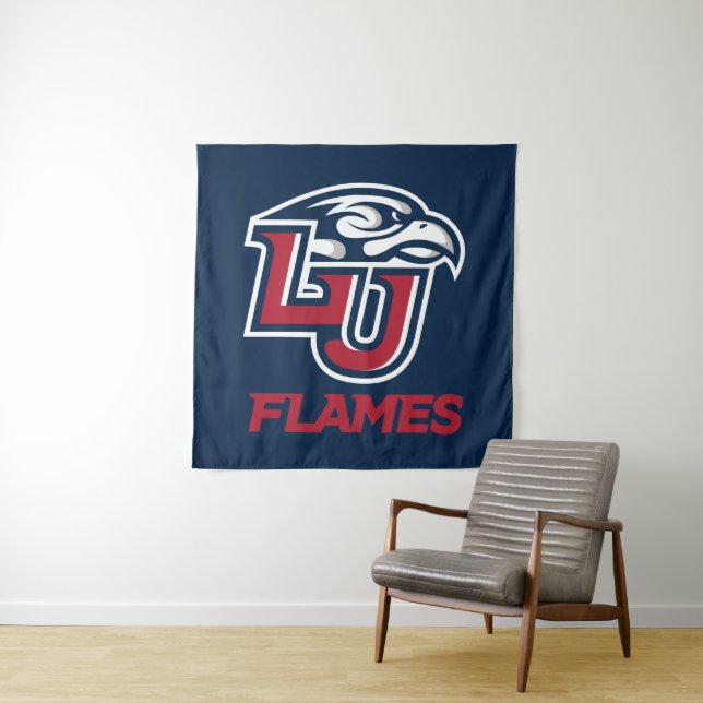 Liberty University Primary Logo Tapestry (In Situ)