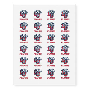Liberty University Primary Logo Temporary Tattoos