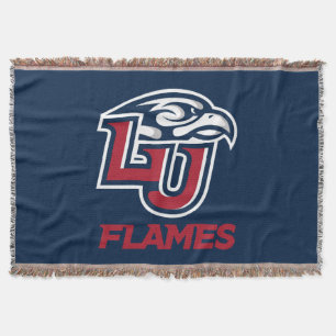 Liberty University Primary Logo Throw Blanket