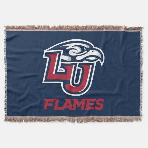 Liberty University Primary Logo Throw Blanket
