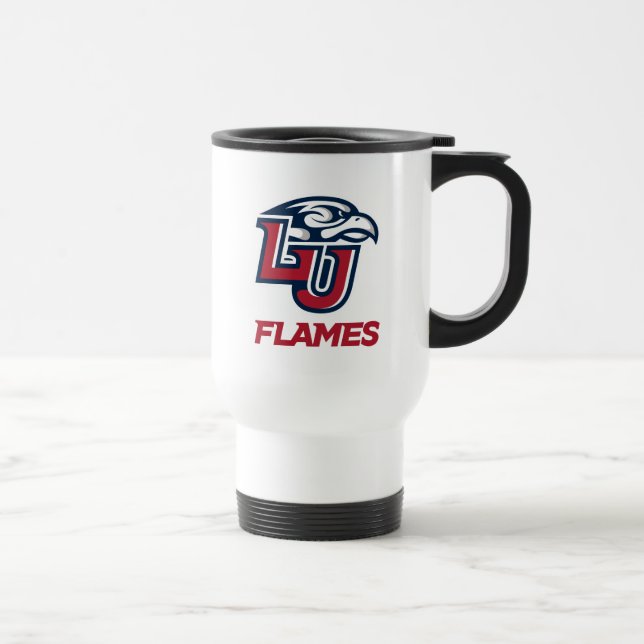 Liberty University Primary Logo Travel Mug (Right)