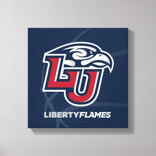 Liberty University State Basketball Canvas Print