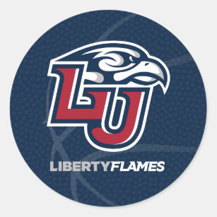 Liberty University State Basketball Classic Round Sticker