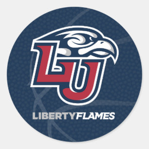 Liberty University State Basketball Classic Round Sticker