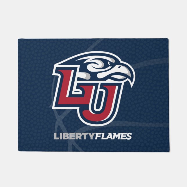 Liberty University State Basketball Doormat (Front)