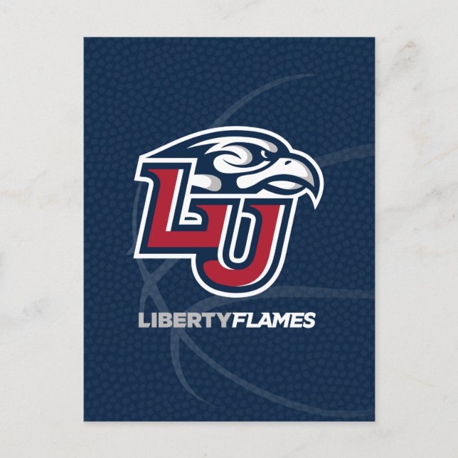Liberty University State Basketball Invitation Postcard (Front)