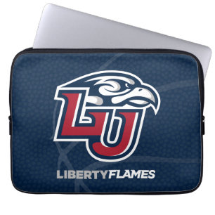 Liberty University State Basketball Laptop Sleeve