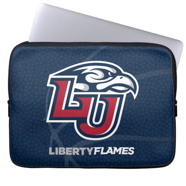 Liberty University State Basketball Laptop Sleeve (Front)