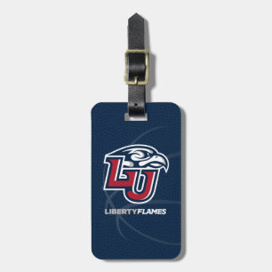 Liberty University State Basketball Luggage Tag