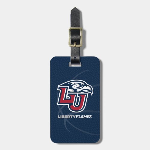 Liberty University State Basketball Luggage Tag