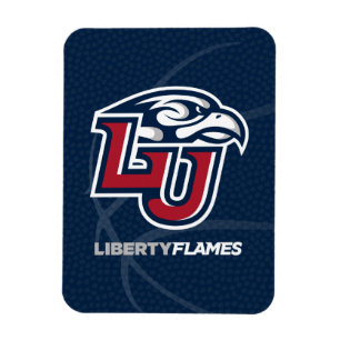 Liberty University State Basketball Magnet