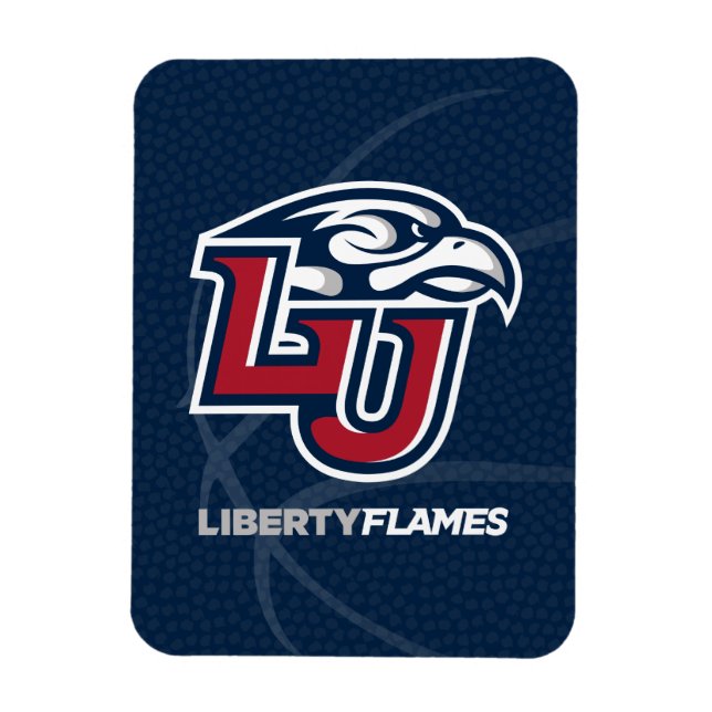 Liberty University State Basketball Magnet (Vertical)
