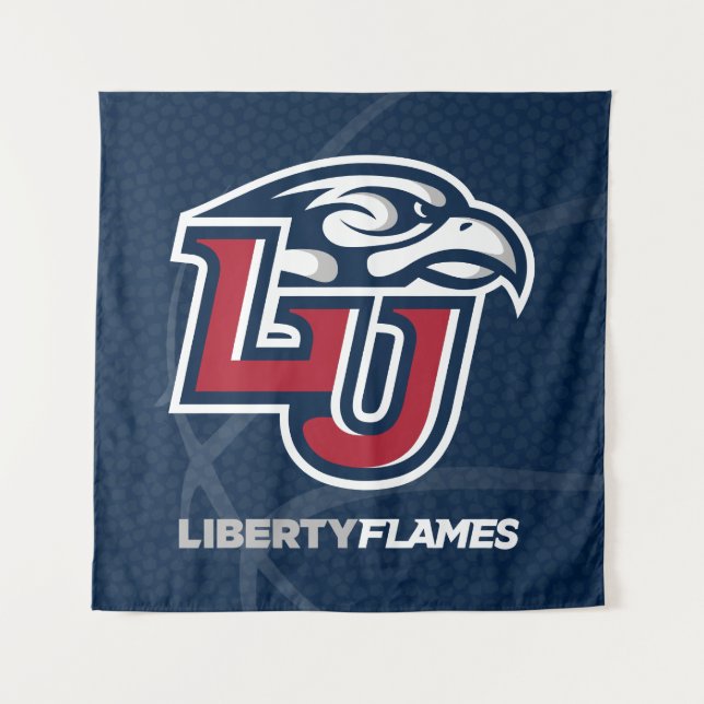 Liberty University State Basketball Tapestry (Front)